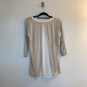 Ann Taylor High Low Womens Blouse